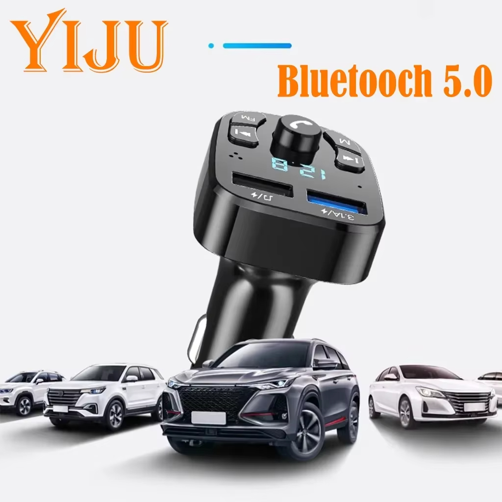 Car Bluetooth 5.0 Fm Transmitt - Fm Transmitter ulasan dan harga