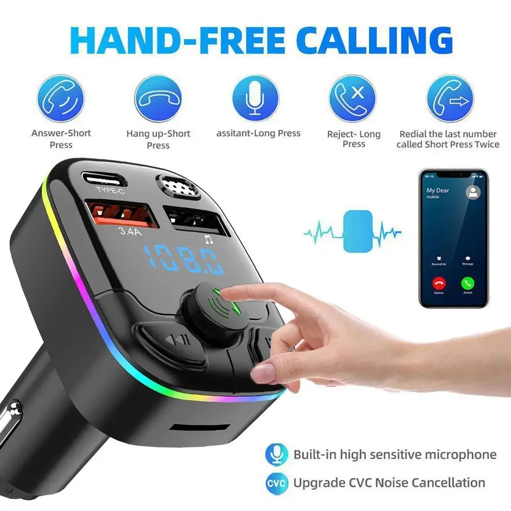 Car Wireless FM Transmitter Ad - Fm Transmitter ulasan dan harga