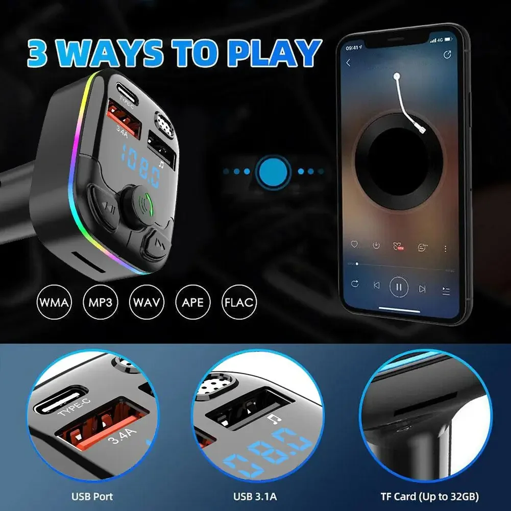 Car Wireless FM Transmitter Ad - Fm Transmitter ulasan dan harga
