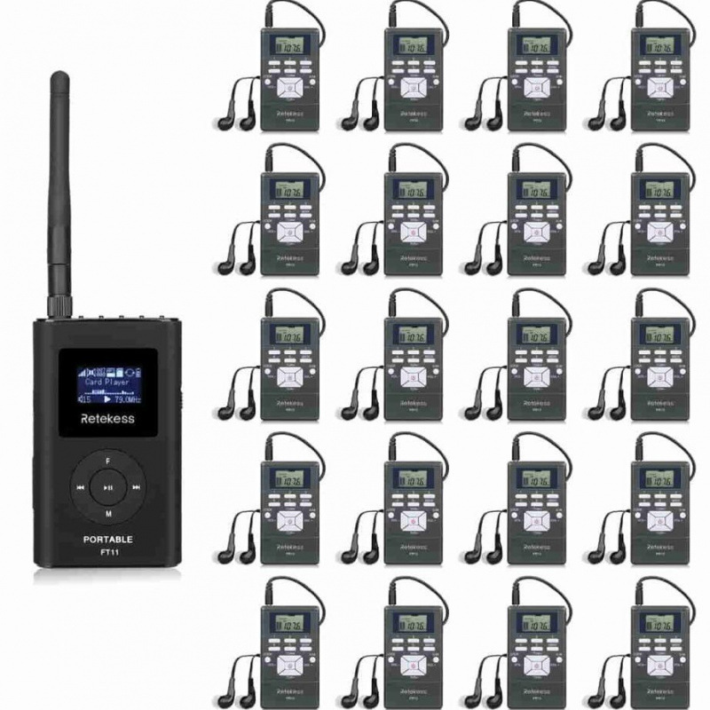 RETEKESS FT11 portable FM broa - Fm Transmitter ulasan dan harga