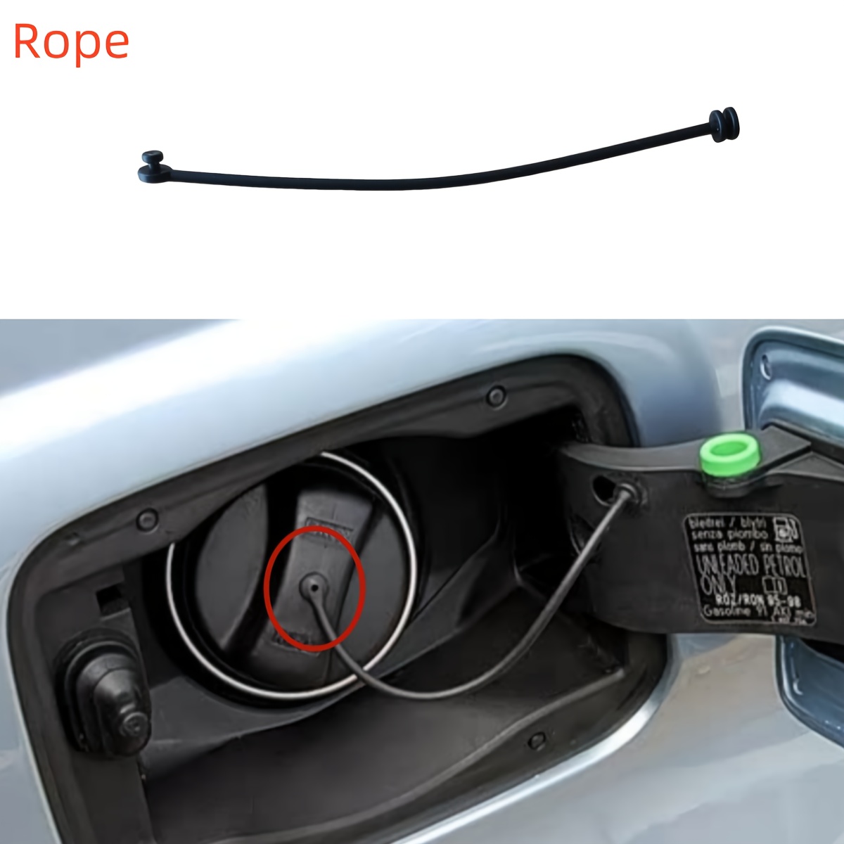1pc Car Fuel Tank Cap Cable An - Car Accessories Brand ulasan dan harga