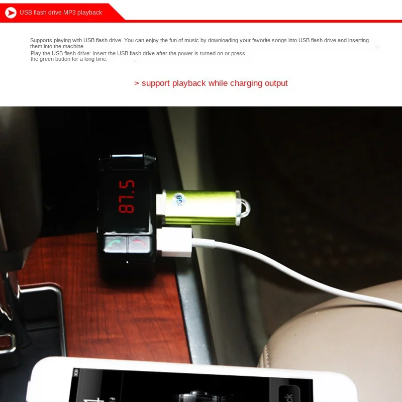 BC06 Car Bluetooth-compatible  - Fm Transmitter ulasan dan harga