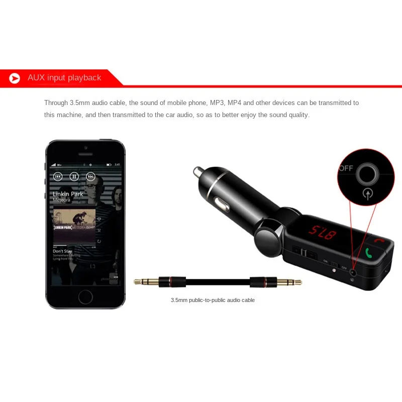 BC06 Car Bluetooth-compatible  - Fm Transmitter ulasan dan harga