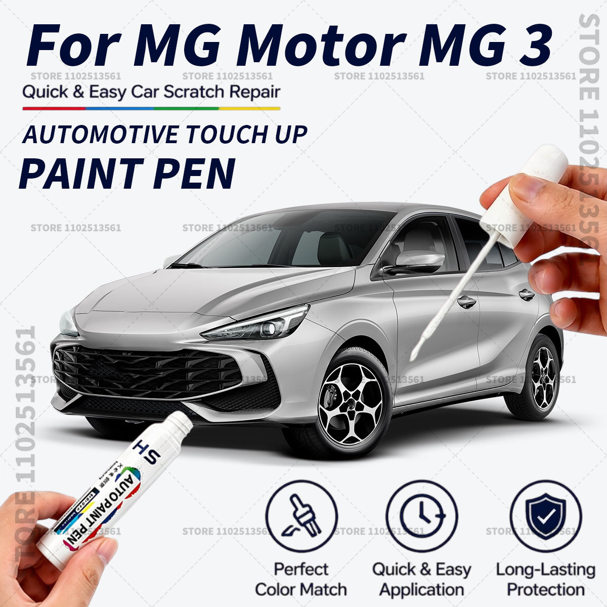 For 2011-2026 MG Motor MG 3 To - Car Scratch Remover Pen ulasan dan harga