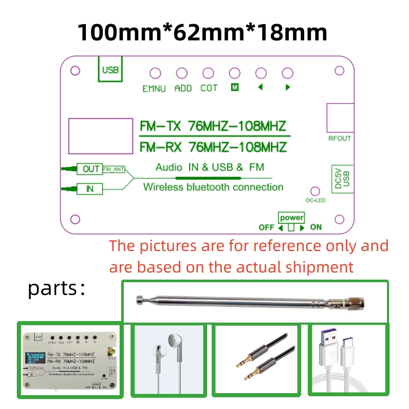 FM stereo transmitter FM trans - Fm Transmitter ulasan dan harga