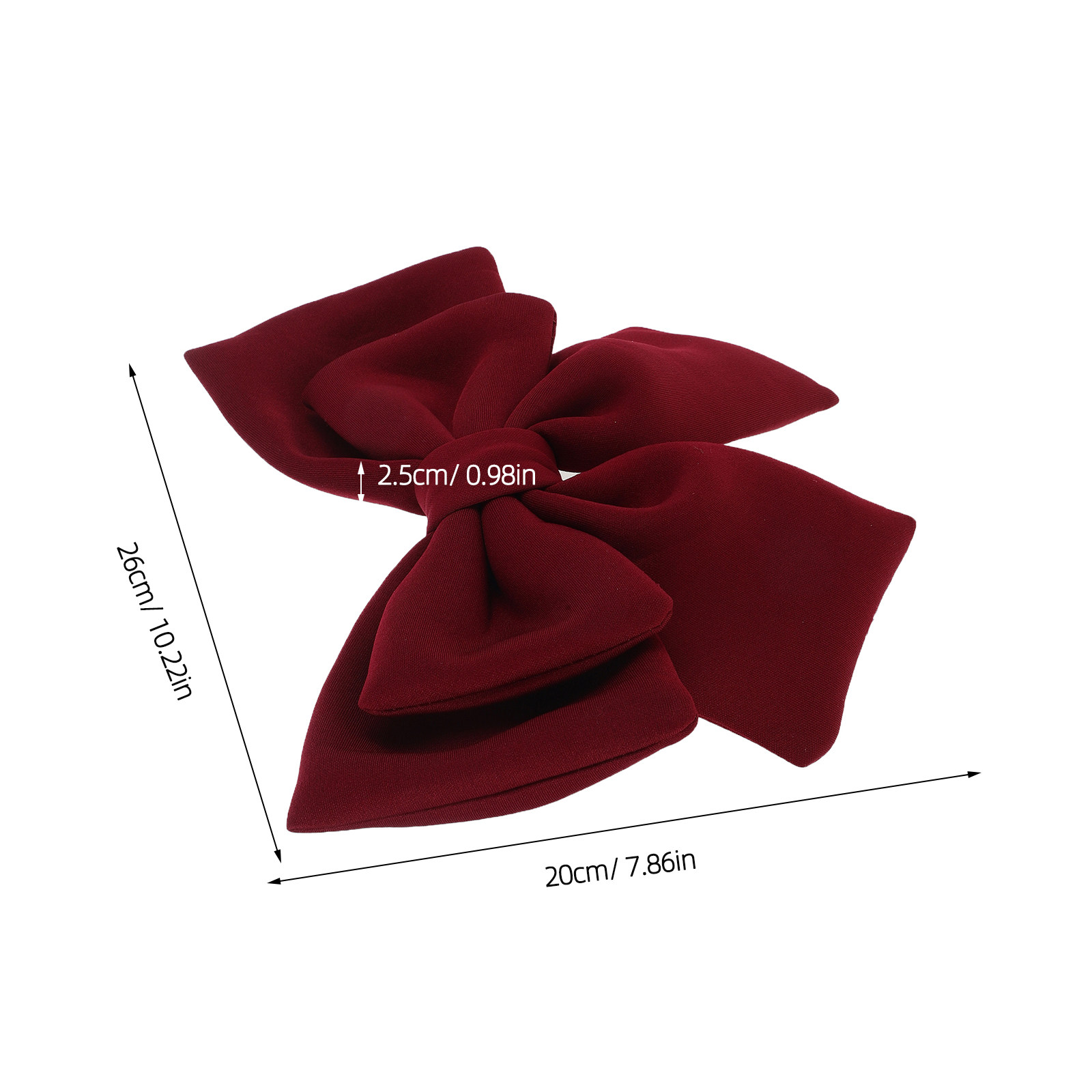 Colored Large Bowknot Motorcyc - Car Accessories For Women ulasan dan harga