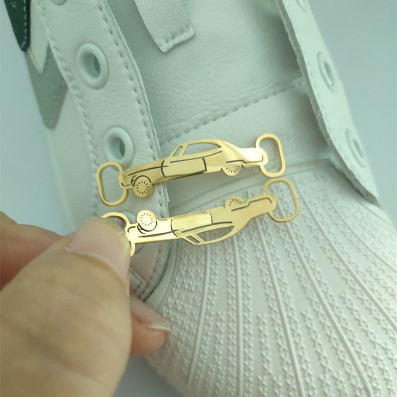 Custom Name Shoe Buckle Stainl - Car Accessories For Women ulasan dan harga